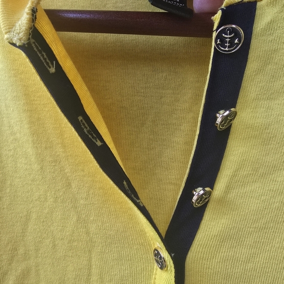 Ralph Lauren Women's Yellow Casual Top - Picture 4 of 8